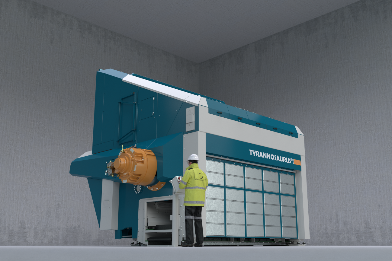 TYRANNOSAURUS 9905 Primary shredder_overview
